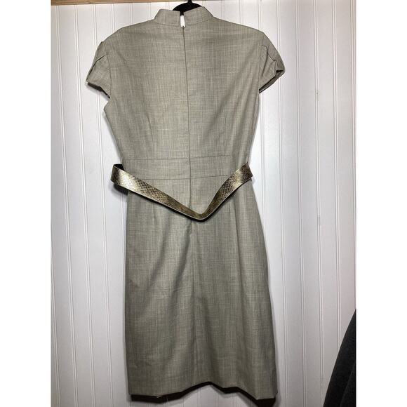 Antonio Melani Sheath Dress Womens 10 Brown Lined Sleeveless Ladies Work Party - Picture 6 of 8